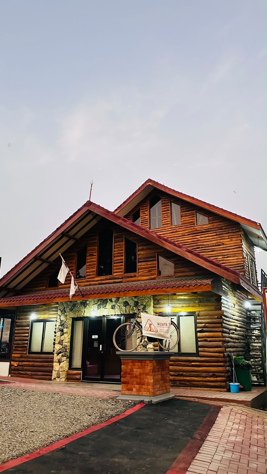 Wichita Cabin Night